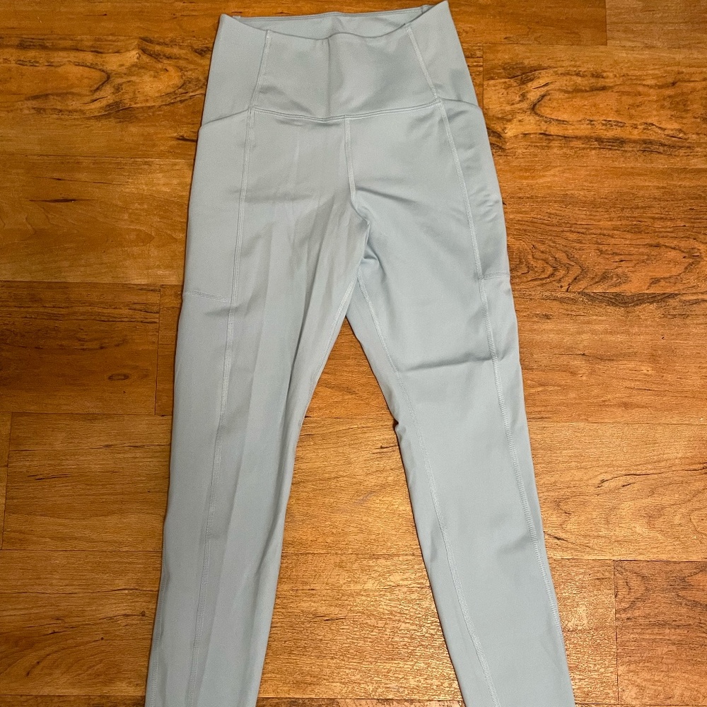 Girlfriend Collective Leggings, light blue, small